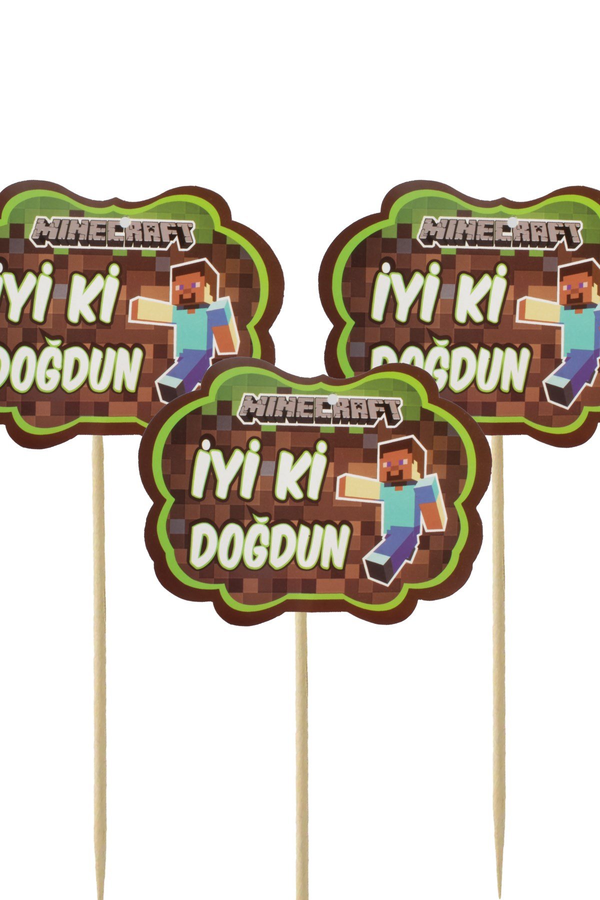 Minecraft Temalı Konuşma BalonuPartistST4001