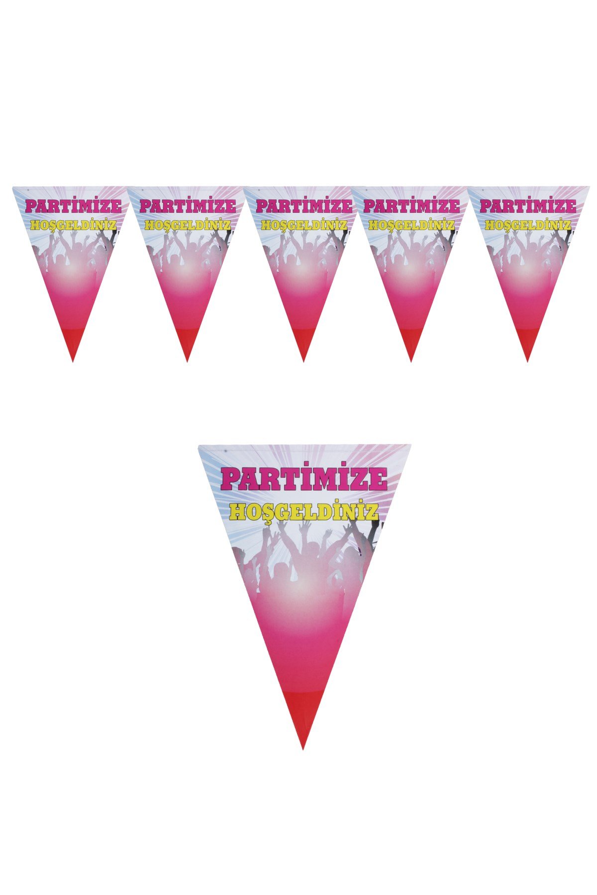 Partimize Hoşgeldiniz Üçgen Flama 200cmPartistST3956