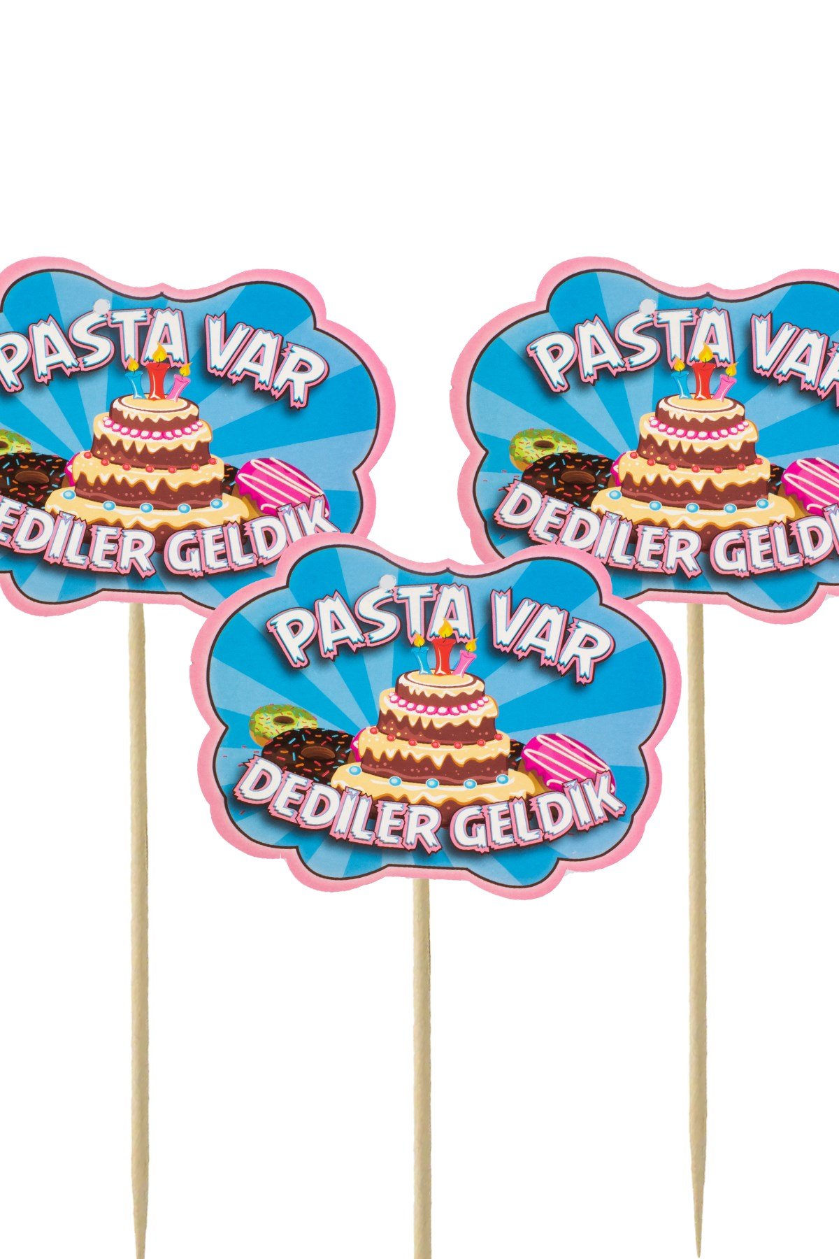 Pasta Var Dediler Geldik Yazılı Konuşma BalonuPartistST4026