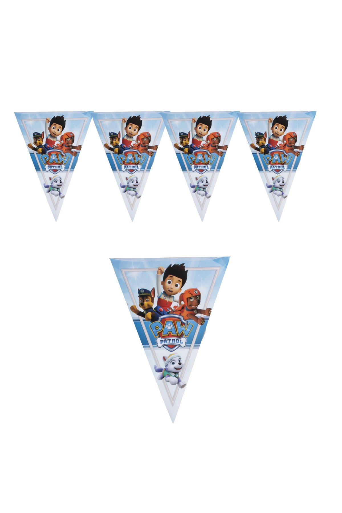 Paw Patrol Temalı Üçgen Flama 200cmPartistST1837