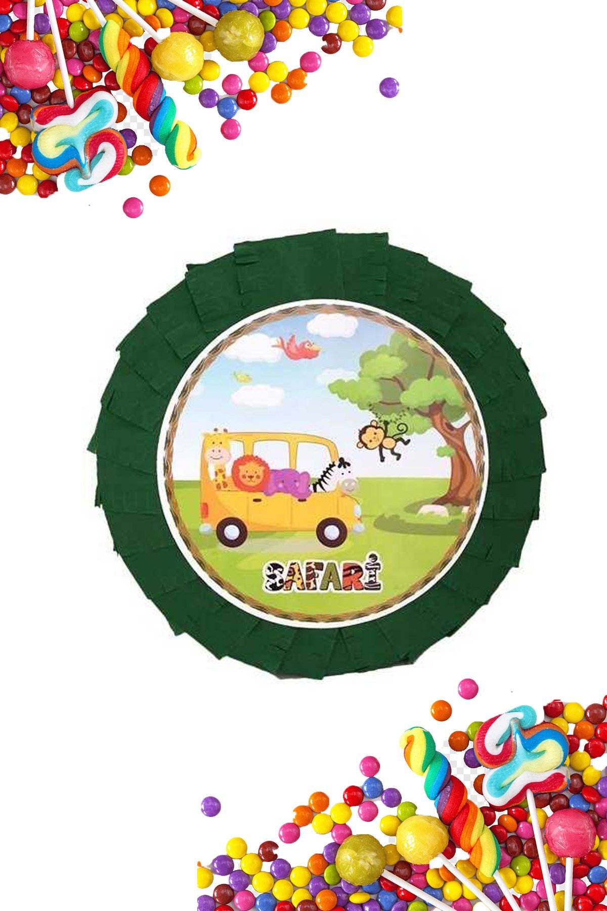 Pinyata Safari Sevimli Hayvanlar TemalıPartistST2936