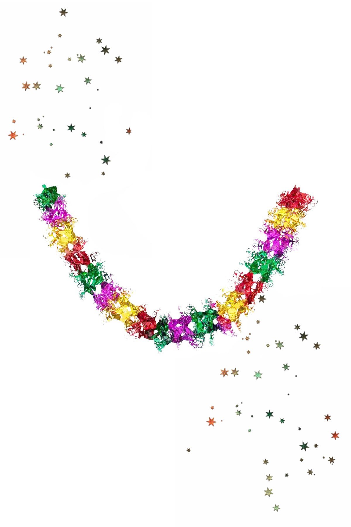 Rengarenk Metalize Akordeon Uzar SüsPartistST2084