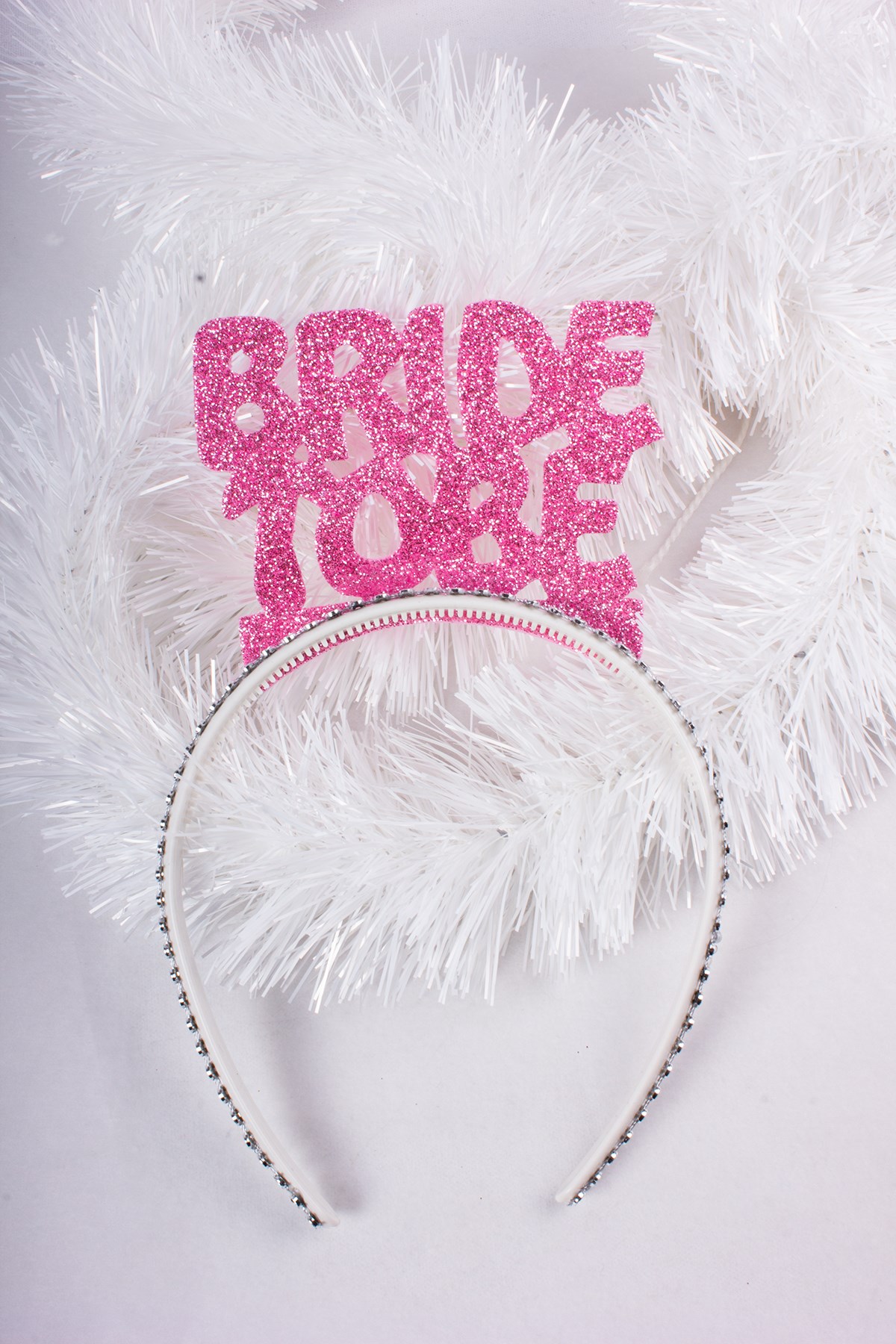 Simli Eva Bride To Be Taç PembePartistST2890