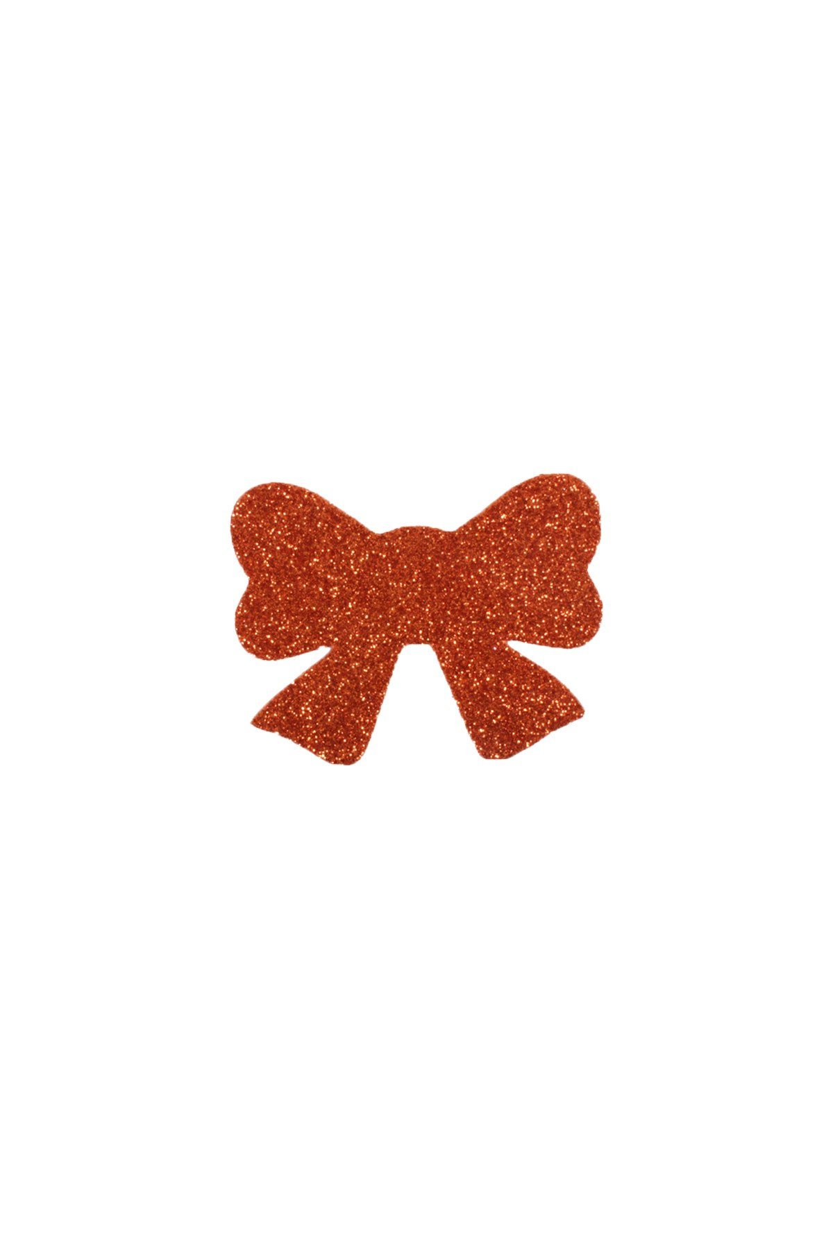 Simli Eva Fiyonk Turuncu 9*7,5cm 10 AdetPartistST2908