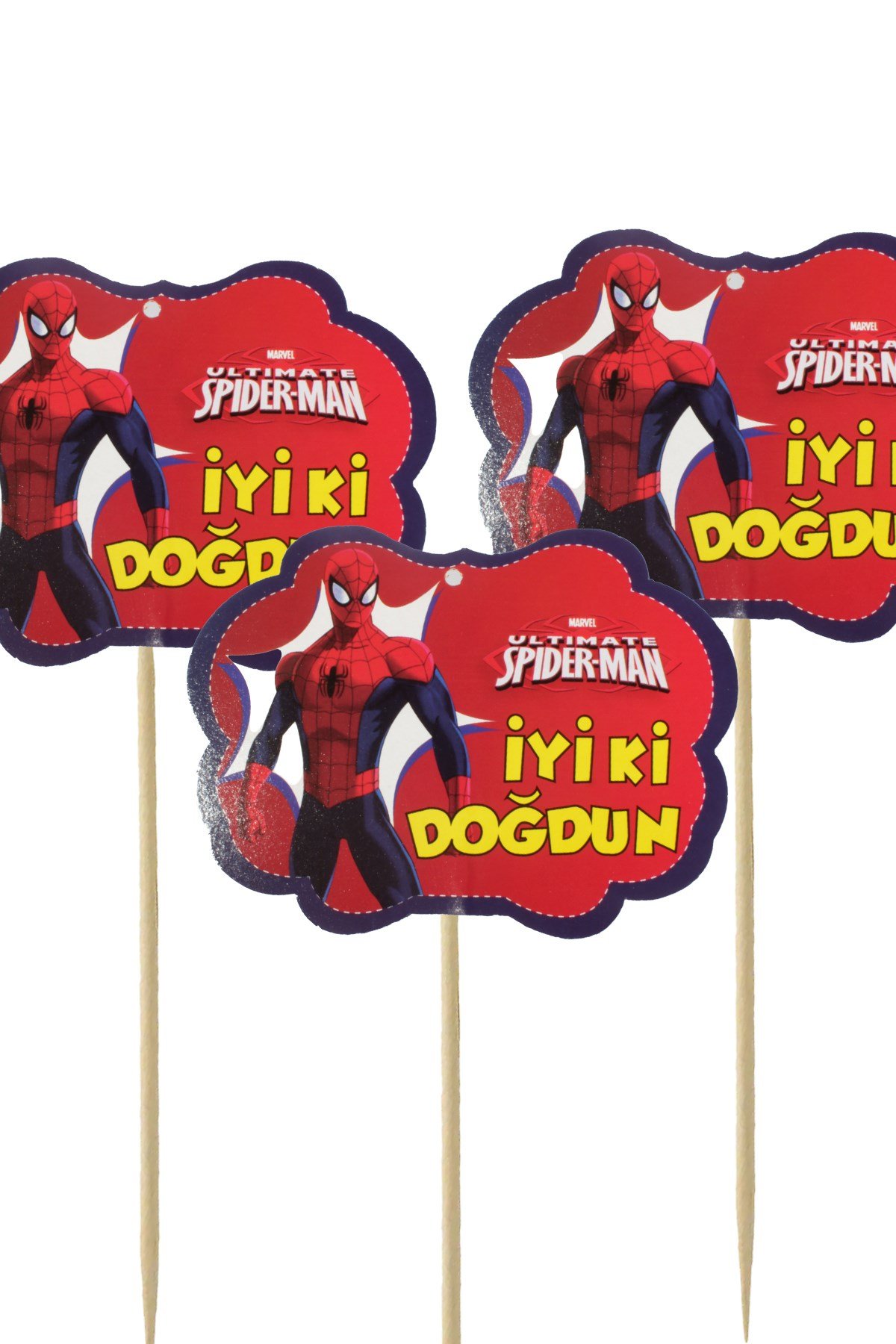 Spiderman Temalı Konuşma BalonuPartistST4000