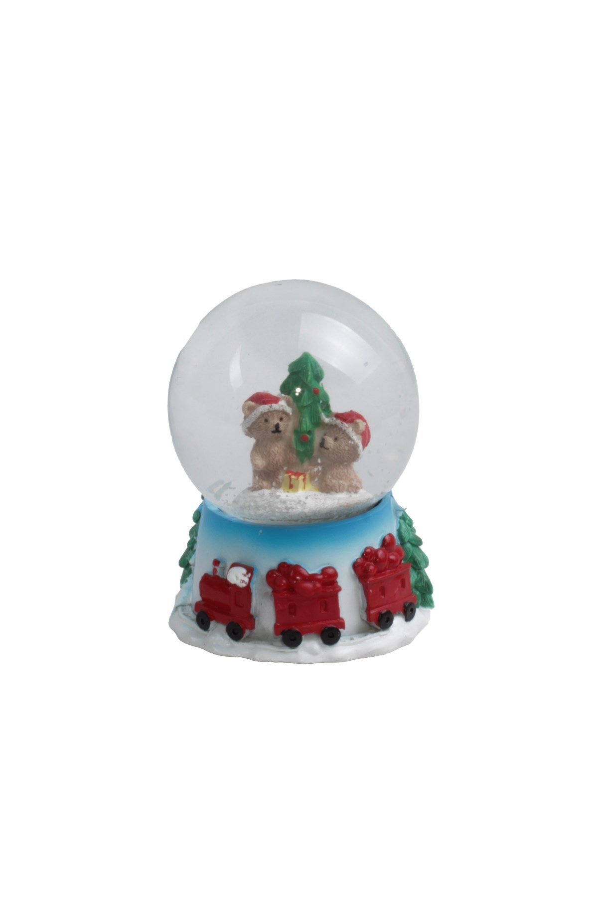 Noel Ayıcık Temalı Orta Boy Kar Küresi Pilli MüzikliPartistST3673