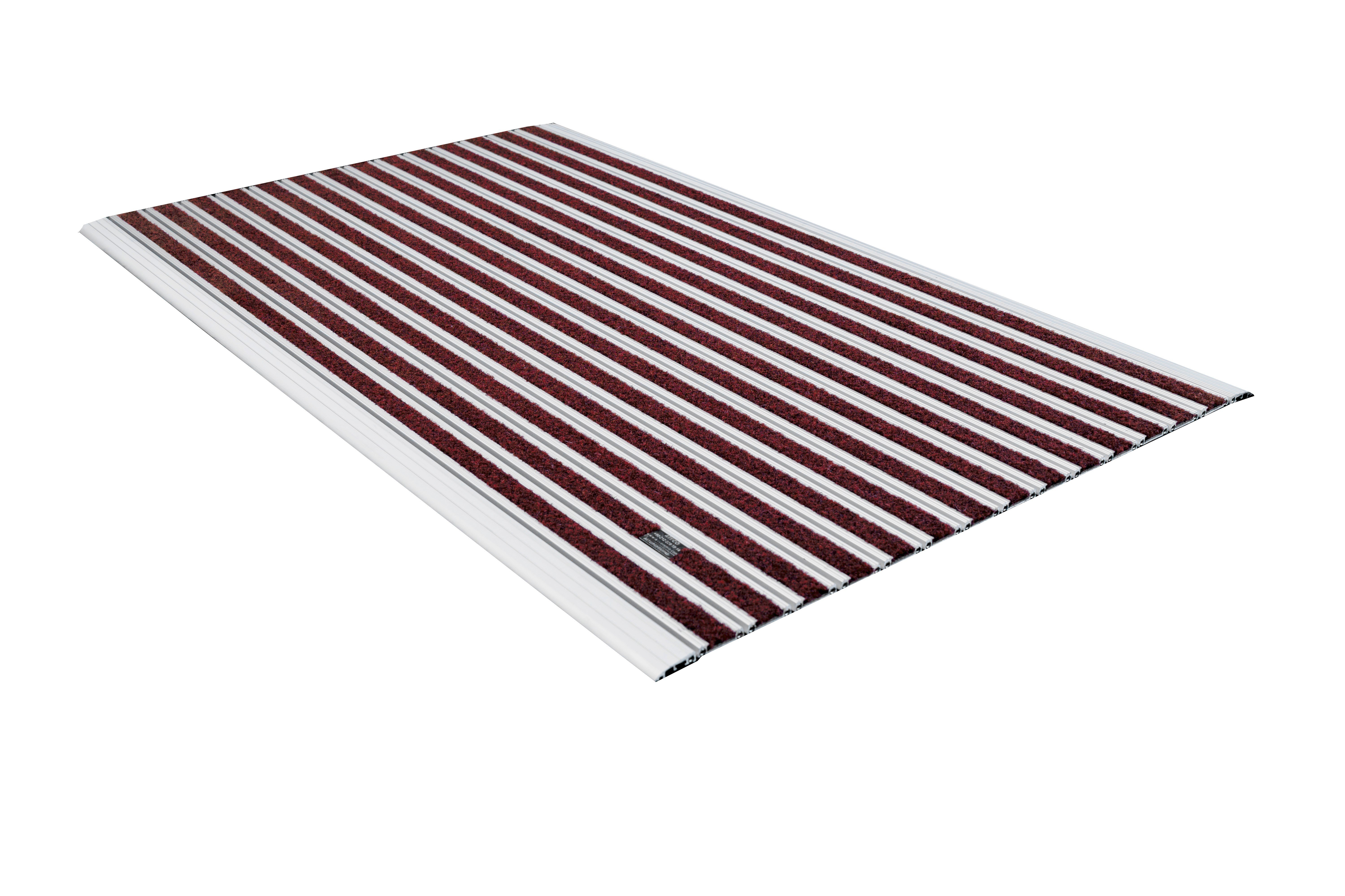10 mm 999 Velur Halı Yüzeyli 69*110 cm Alüminyum Paspas