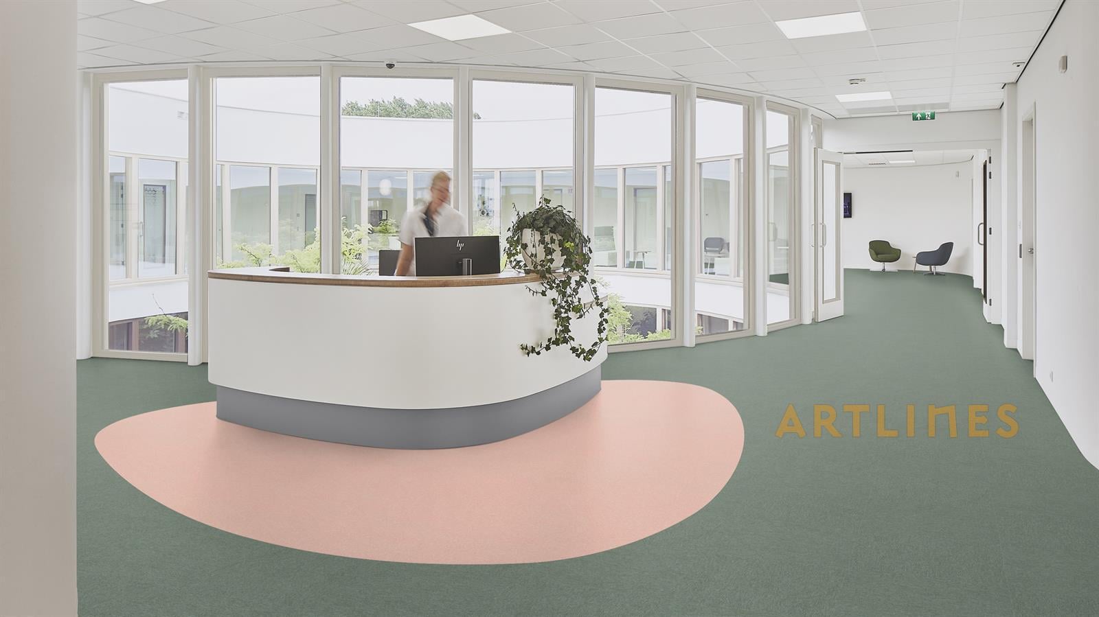 Abstract 63666 Pale Pink Yapıştırmalı LVT 50CM*50CM