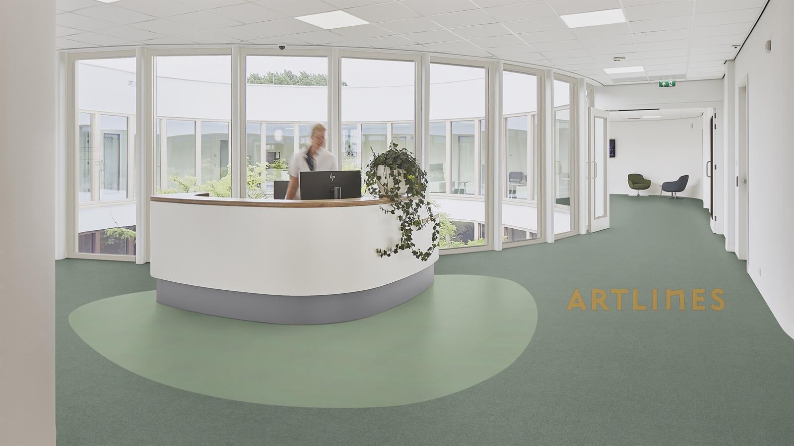 Abstract 63668 Sky Blue Yapıştırmalı LVT 50CM*50CM