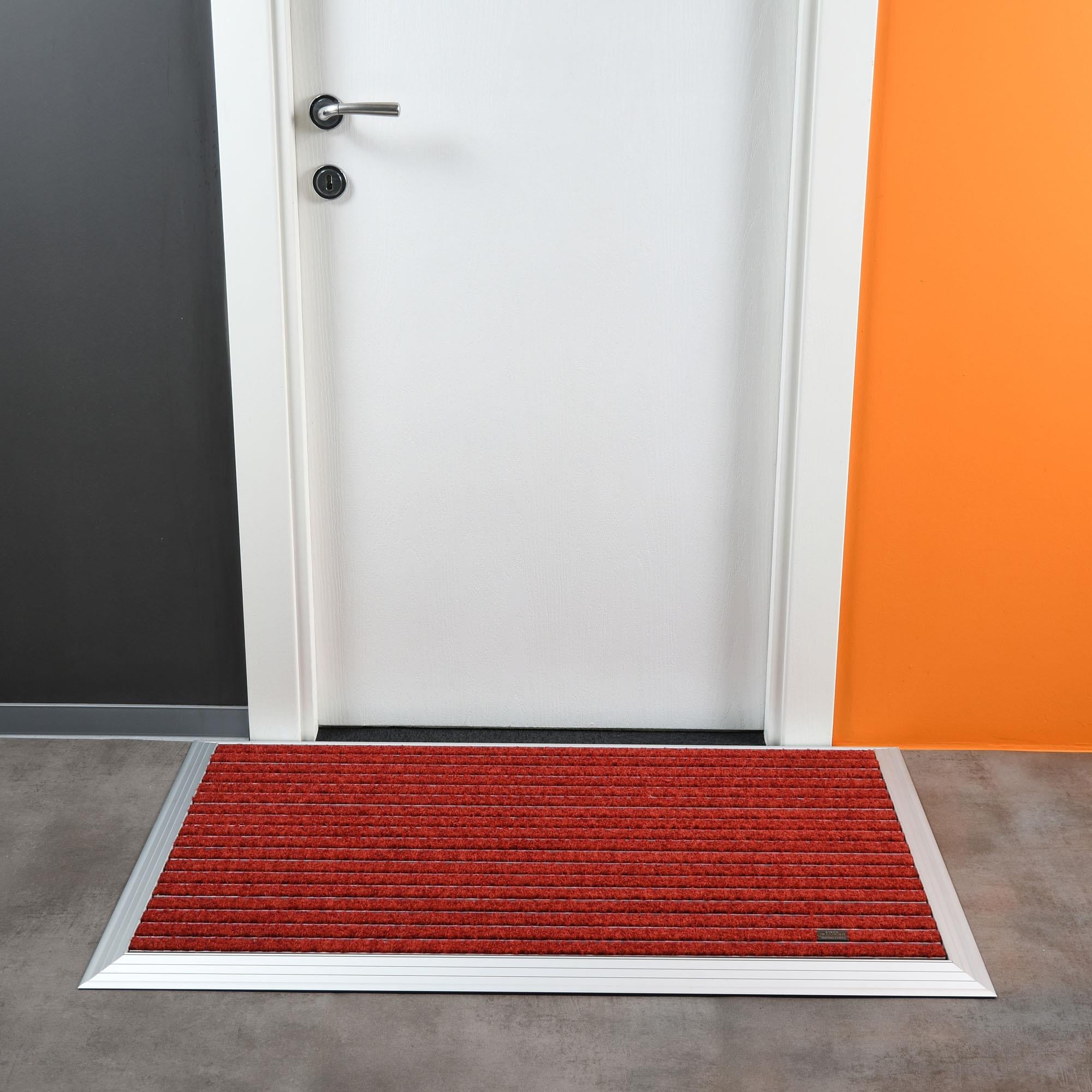 Artlines 20 mm 70x110 Crl Velur Halı Yüzeyli Alüminyum Paspas