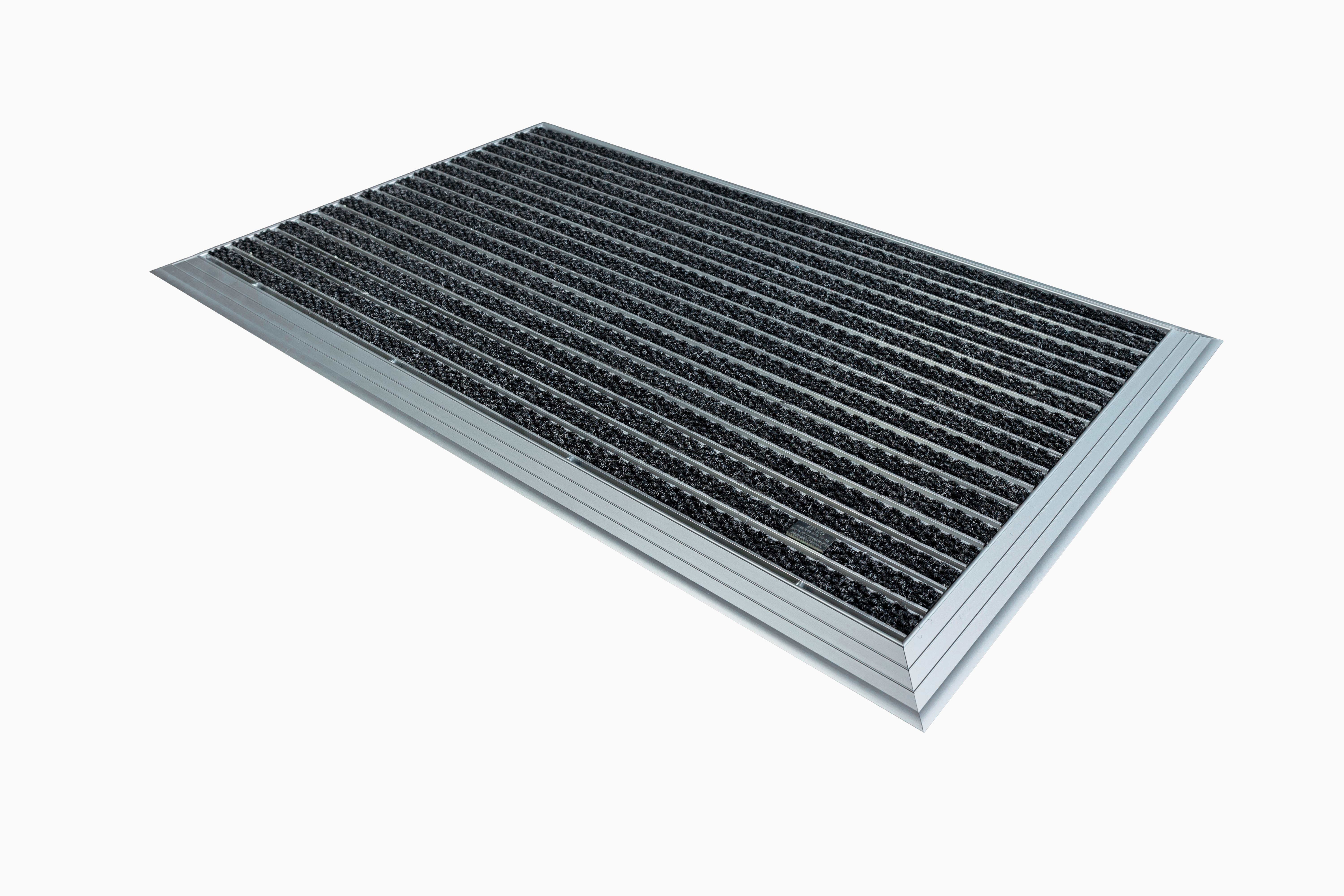 Artlines 20 mm Artnop Antrasit Halı Yüzeyli 70x110 Alüminyum Paspas