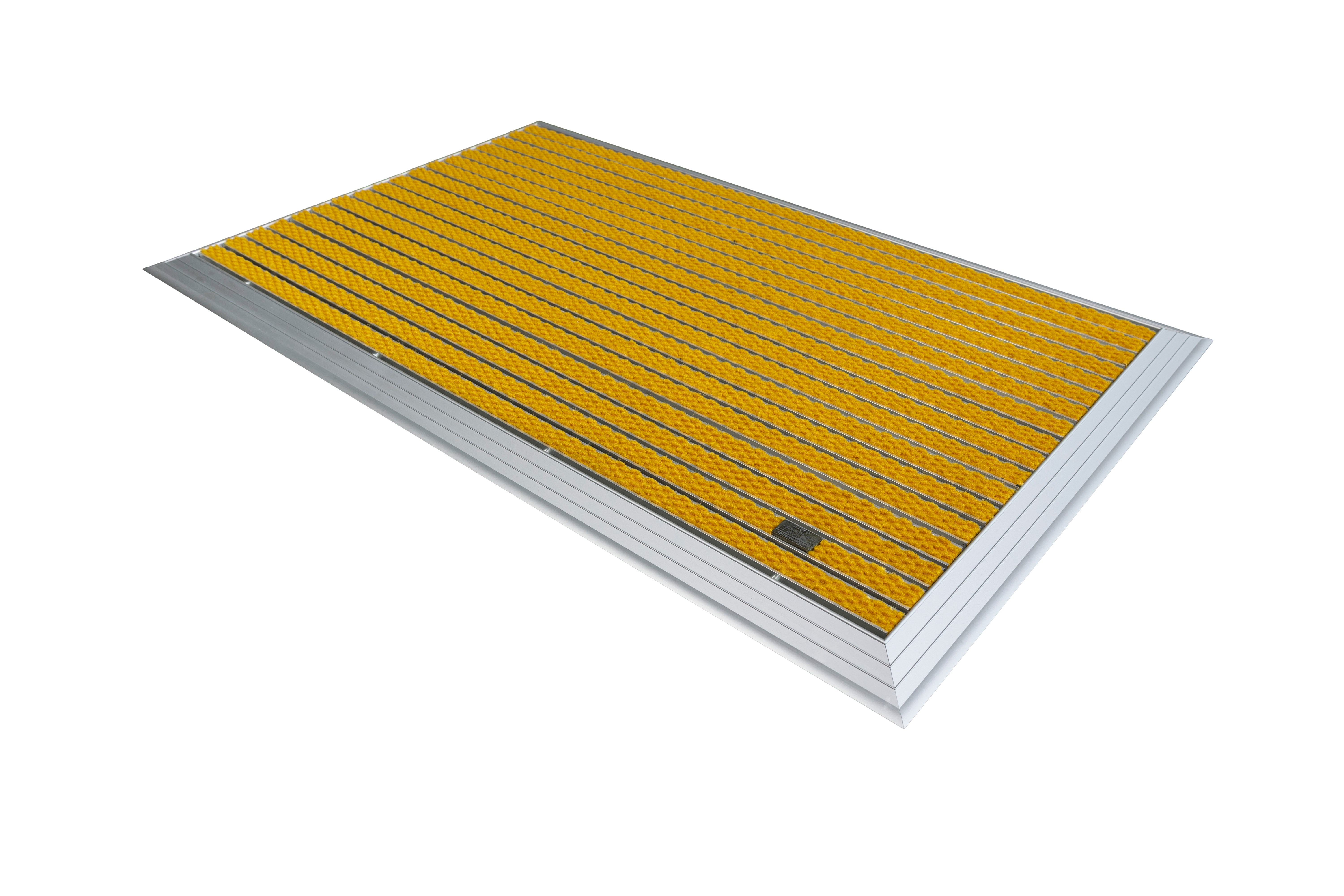 Artlines 20 mm Artnop Sarı Halı Yüzeyli 70x110 Alüminyum Paspas