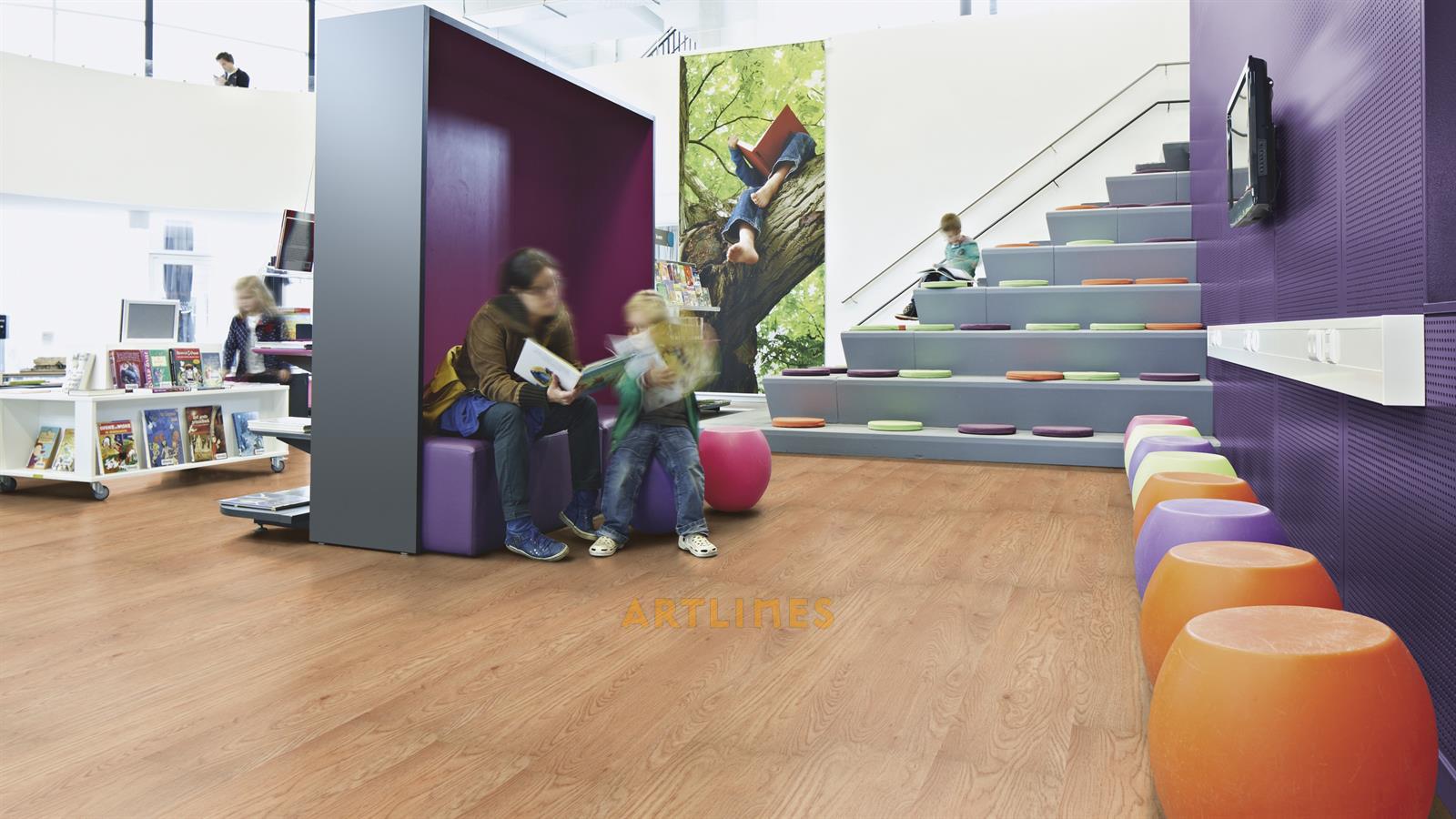 Forbo ALLURA WOOD DR7 60065 OAK ELEMENT HONEY 120*20