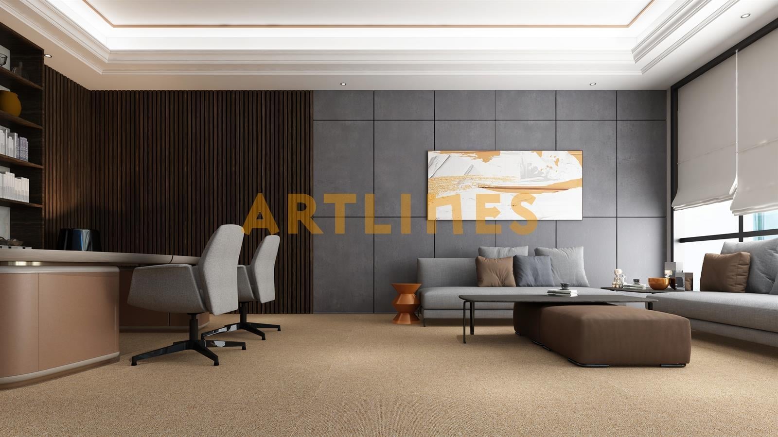 Balance 51405 Karo Halı