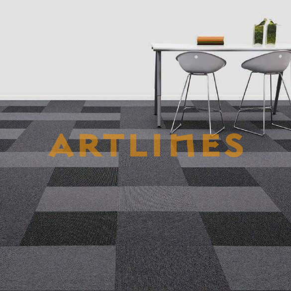 Balance Stripe 55502 Karo Halı