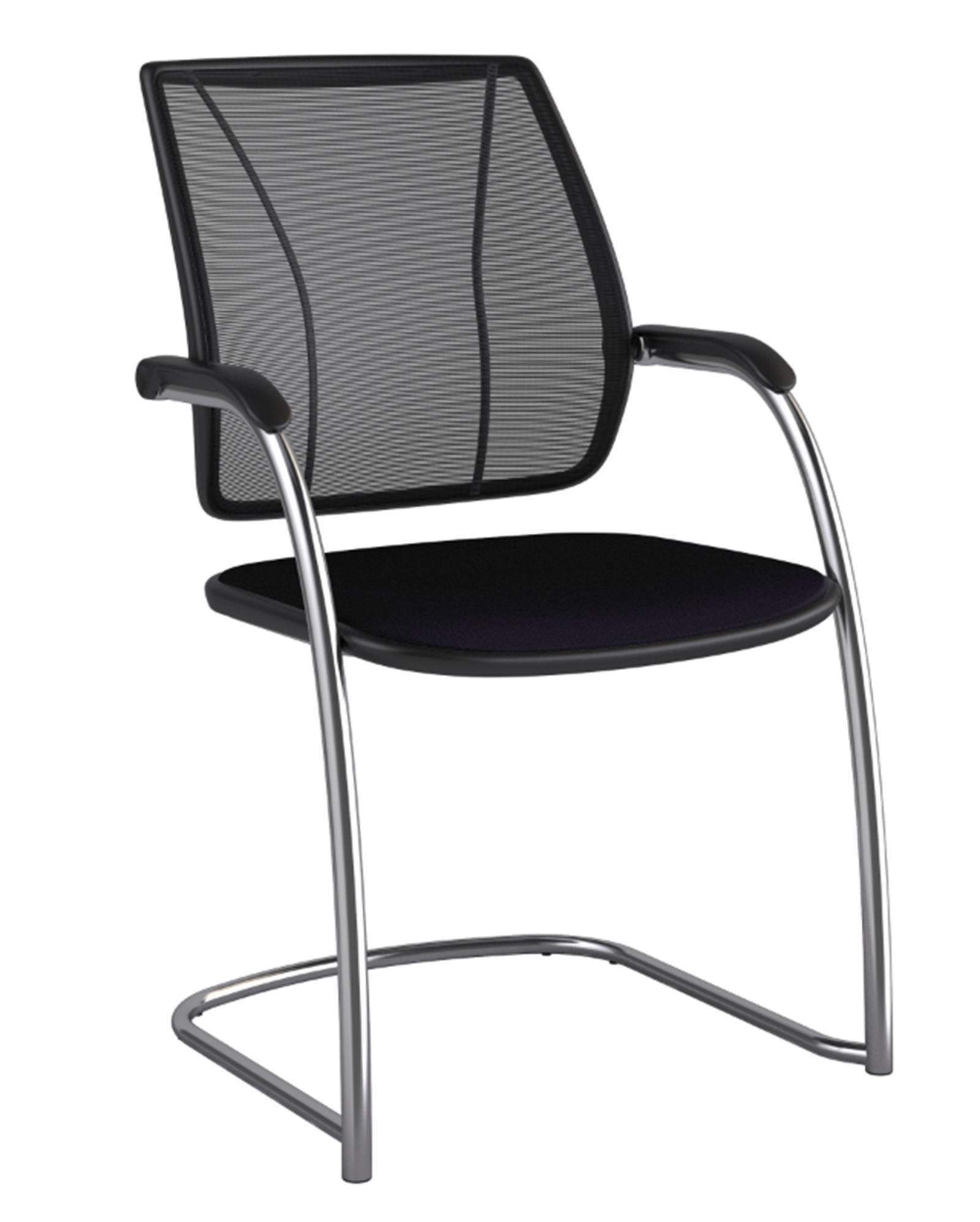 Diffrient Occasional Liberty Siyah Bekleme Koltuğu