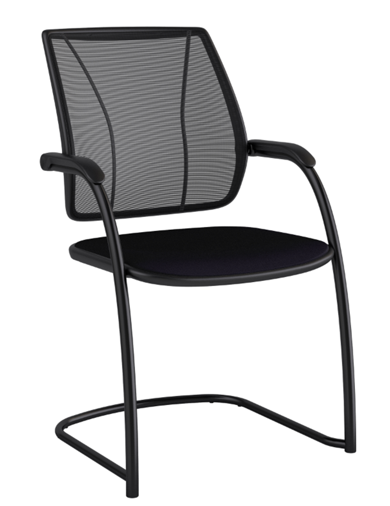 Diffrient Occasional Liberty Siyah Bekleme Koltuğu