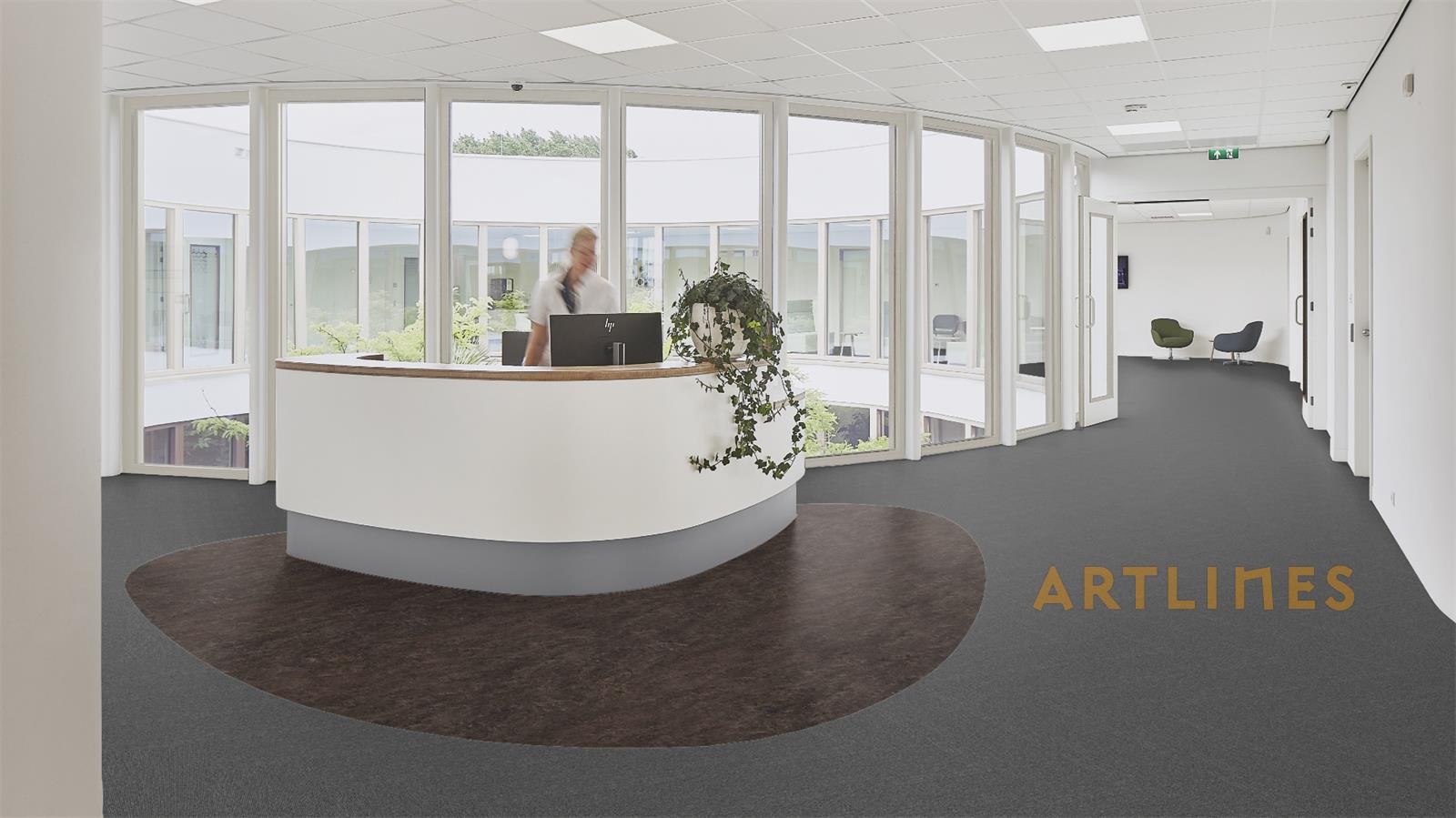 Forbo Allura Flex 1967 Hybrid 40-0,55 Meteor 75*50 cm Loose Lay LVT