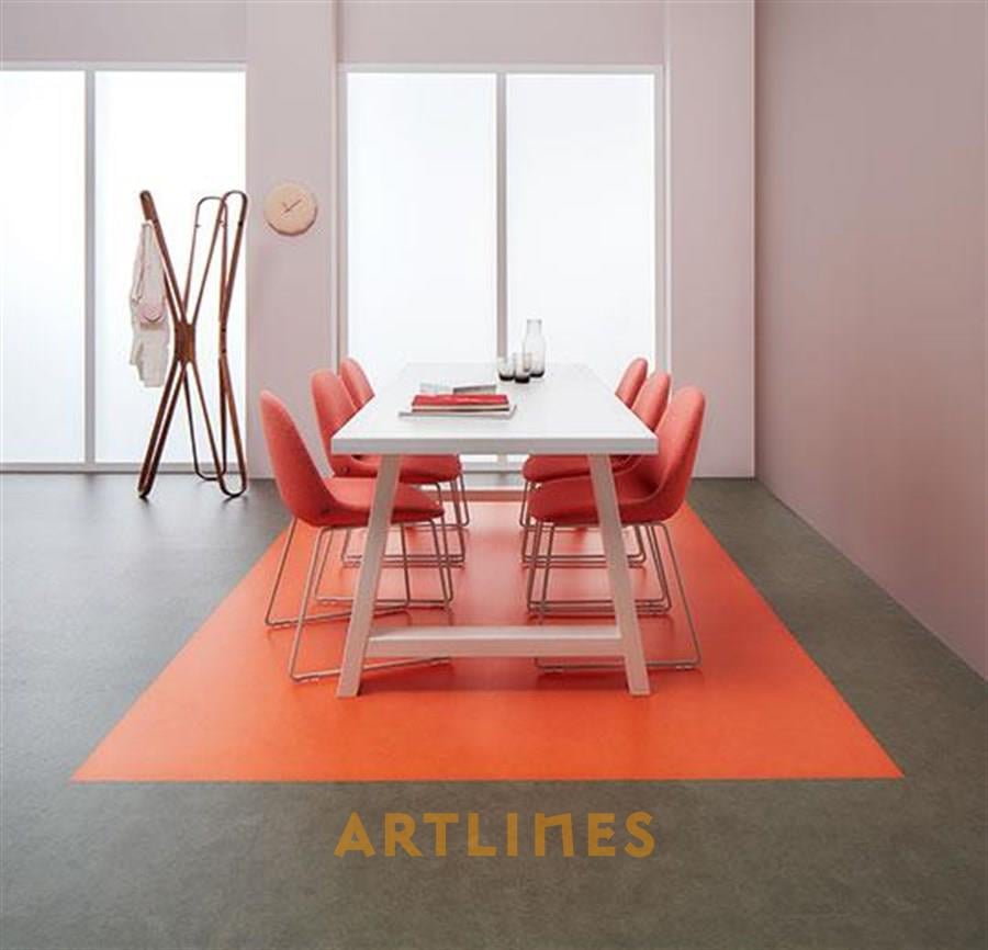 Forbo Allura Flex 9017 Fox 50-1,00 Orange 50*50 cm Loose Lay LVT
