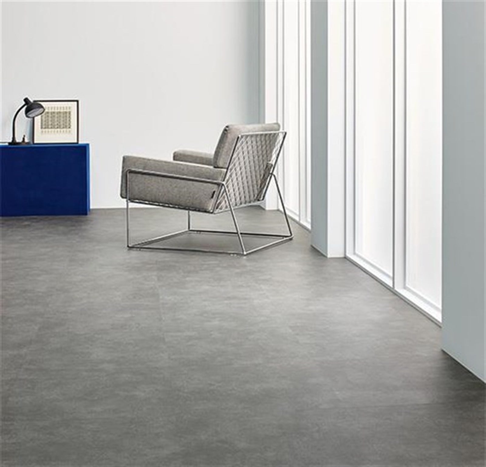 Flex Material 62512 Concrete Natural  Sök-Tak LVT 100*100 cm