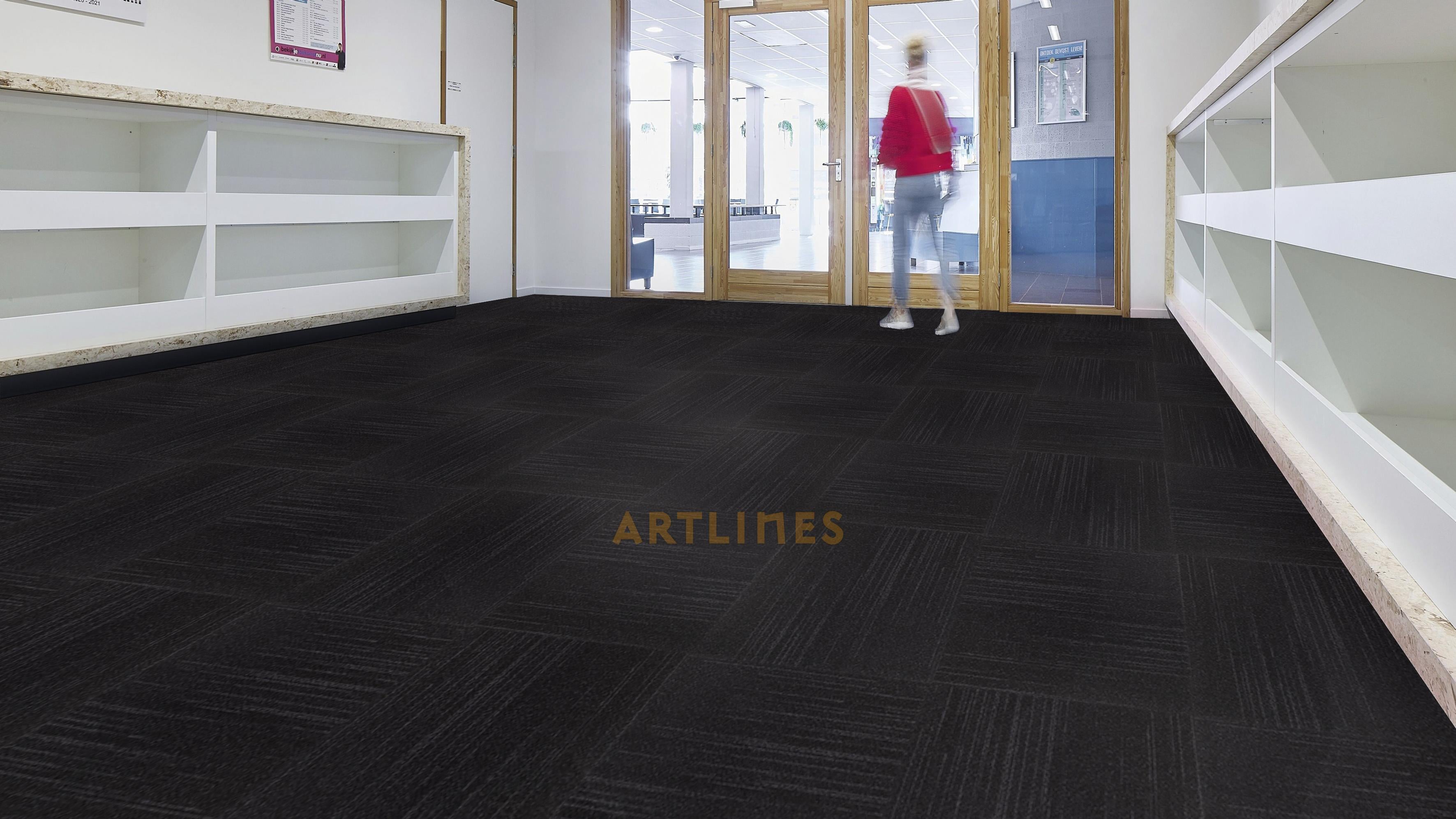 Lotus 100 Keçe Taban Karo Halı