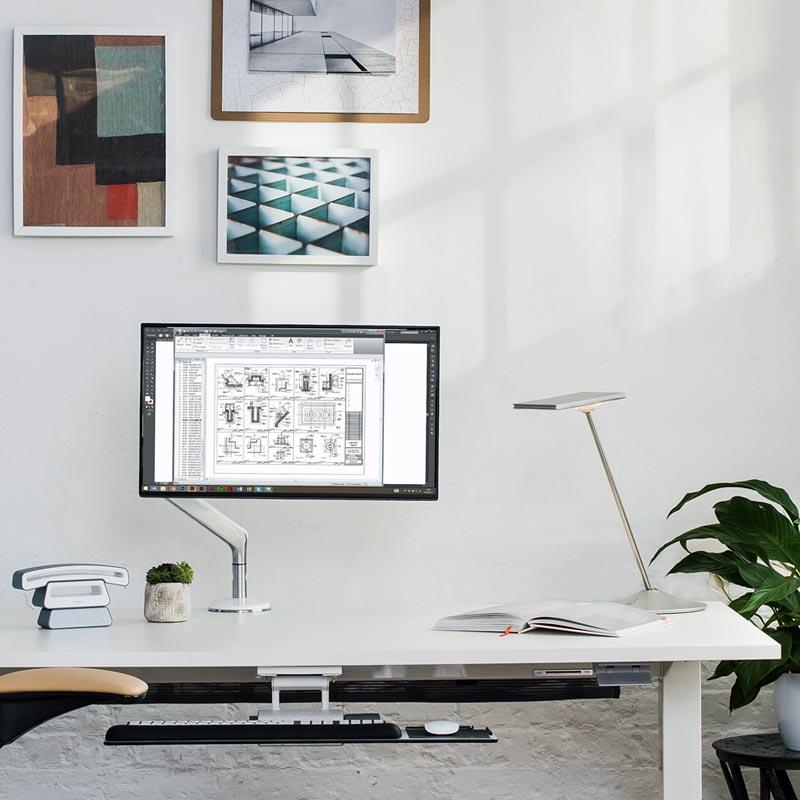 M2 Gümüş Monitör Taşıyıcı