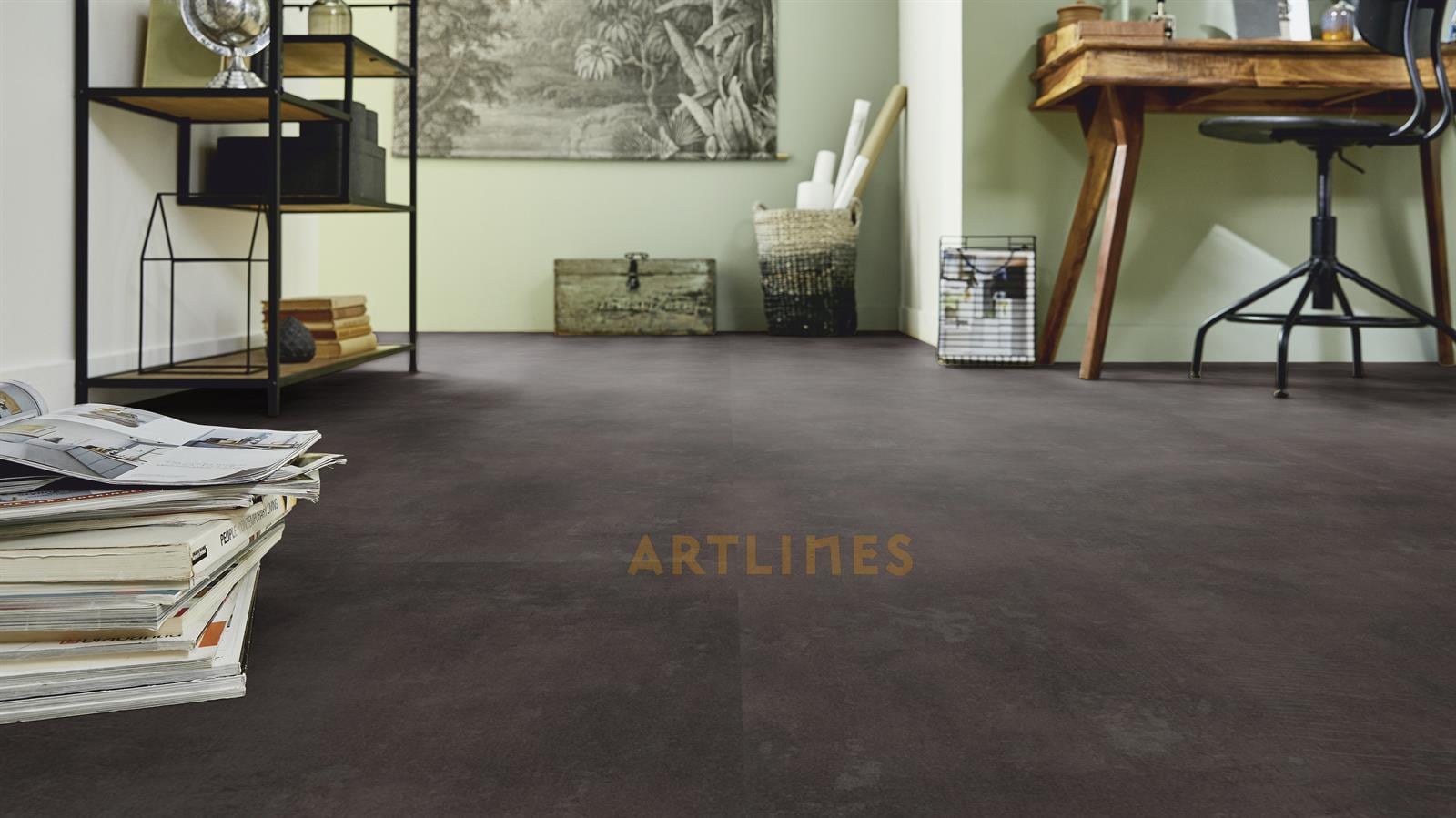 Nuance 44319 Charcoal Sök-Tak LVT 91*91 cm