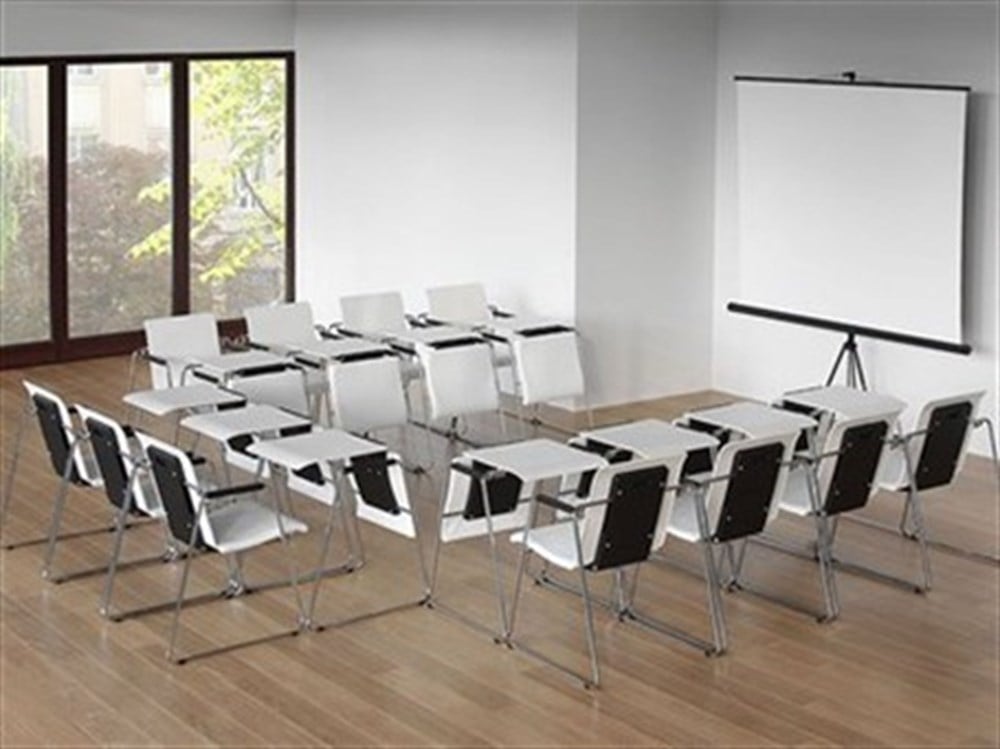 Seattable - Plastik Turuncu Boyalı Ayak