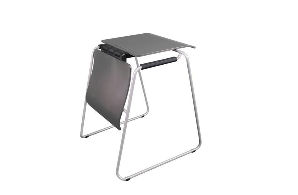 Seattable - Plastik Antrasit Boyalı Ayak