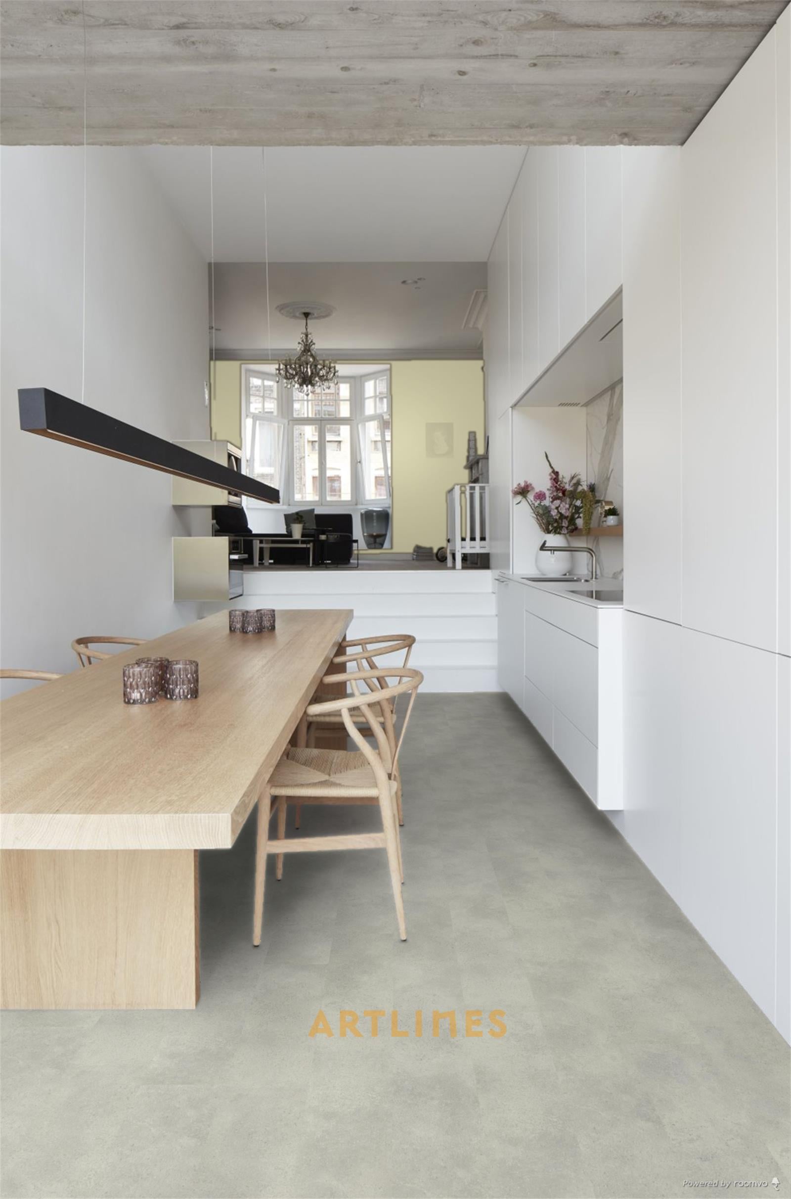 Stone 62403 Light Slate Yapıştırmalı LVT 37,50 CM*60,5CM