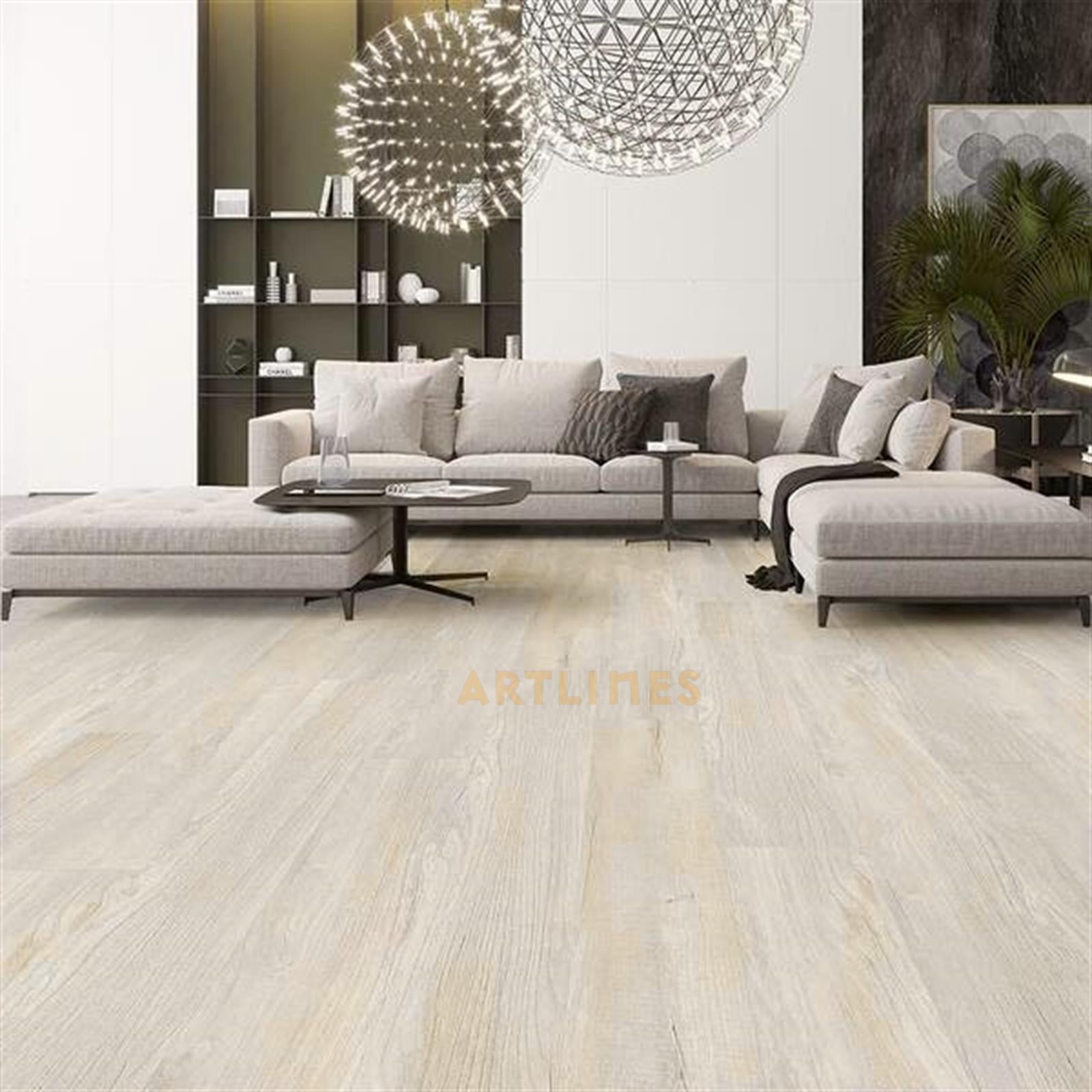 Wood 60003 Light Maple 100*15 cm Yapıştırmalı LVT
