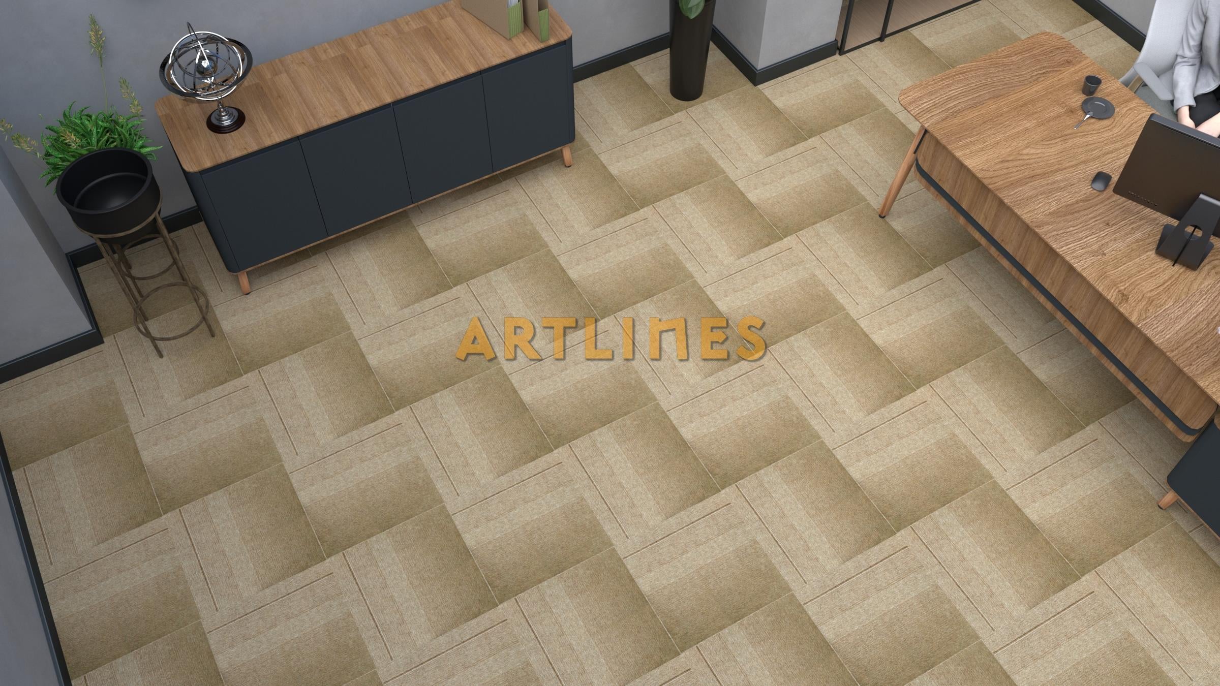 Zip 12807 Karo Halı