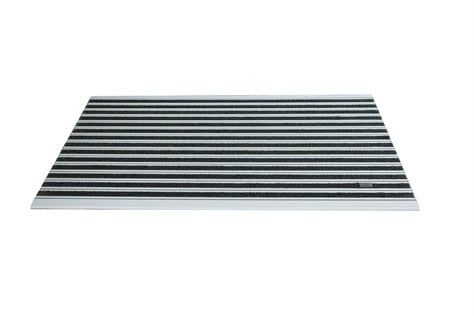 10 mm 82Velur Halı Yüzeyli 69*110 cm Alüminyum Paspas