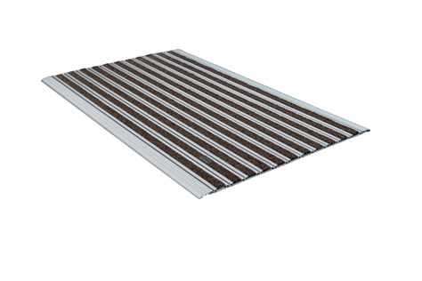 10 mm 995 Velur Halı Yüzeyli 55*90 cm Alüminyum Paspas