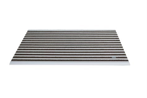 10 mm 995 Velur Halı Yüzeyli 69*110 cm Alüminyum Paspas