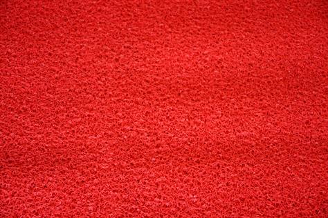 12mm Kırmızı Kıvırcık Paspas En:100 cm Boy:3,90 mt