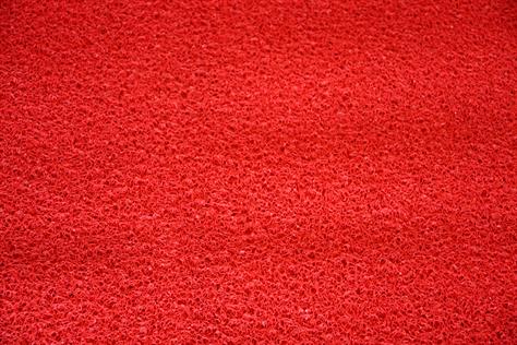 12mm Kırmızı Kıvırcık Paspas En:100 cm Boy:12,00 mt