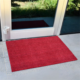 17 mm  60x90 cm Kırmızı Koko (Kıl) paspas