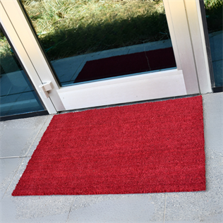 17 mm  60x90 cm Kırmızı Koko (Kıl) paspas