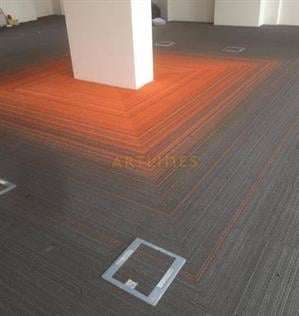 Apollo 1A Manga Orange Bitümen Taban Karo Halı