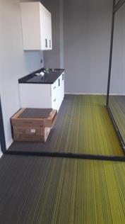 Apollo 4A Moss Green Keçe Taban Karo Halı