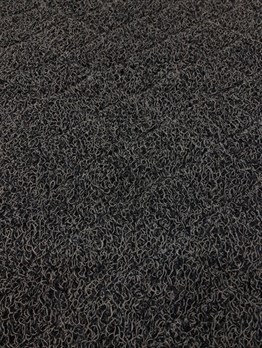 Artlines 11 mm 30*120 cm Gri Baklava Desenli Kıvırcık Paspas