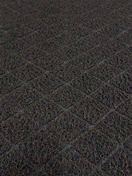 Artlines 11 mm 75*120 cm Kahverengi Baklava Desenli Kıvırcık Paspas