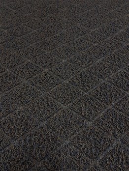 Artlines 11 mm 85*120 cm Kahverengi Baklava Desenli Kıvırcık Paspas