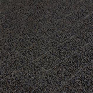 Artlines 11 mm 85*120 cm Kahverengi Baklava Desenli Kıvırcık Paspas