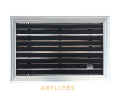 Artlines 20 mm 40x60 Siyah Kauçuk Yüzeyli cm Alüminyum Paspas