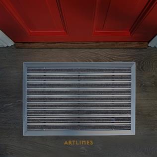 Artlines 20 mm 45x70 Rip Halı + Sıyırıcı Yüzeyli Alüminyum Paspas