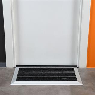 Artlines 20 mm 55x90 cm Rip Halı Yüzeyli Alüminyum Paspas