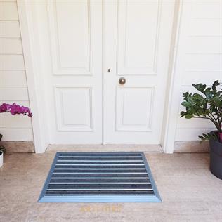 Artlines 20 mm 55x90 Rip Halı + Sıyırıcı Yüzeyli Alüminyum Paspas