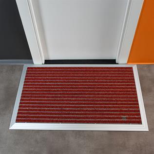 Artlines 20 mm 70x110 Crl Velur Halı Yüzeyli Alüminyum Paspas